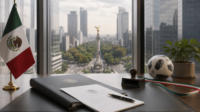 Medidas administrativas por la inauguración del Mundial 2026